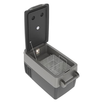 Imagem de GELADEIRA P/ CAMINHAO ELBER 29 L. 12/24 C/ Fonte 110/220V