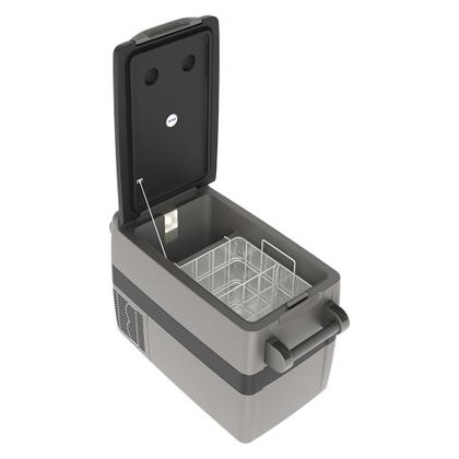 Imagem de GELADEIRA P/ CAMINHAO ELBER 37 L. 12/24 C/ Fonte 110/220V