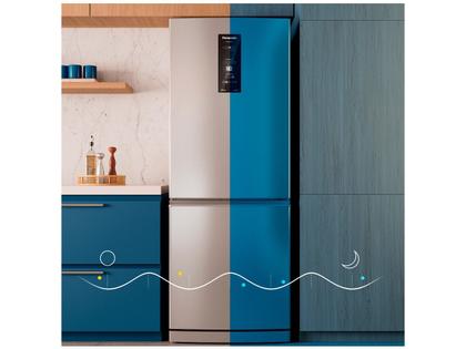 Imagem de Geladeira Panasonic 460L Inverse Frost Free Inverter A+++ Aço Escovado NR-BB64PV1X