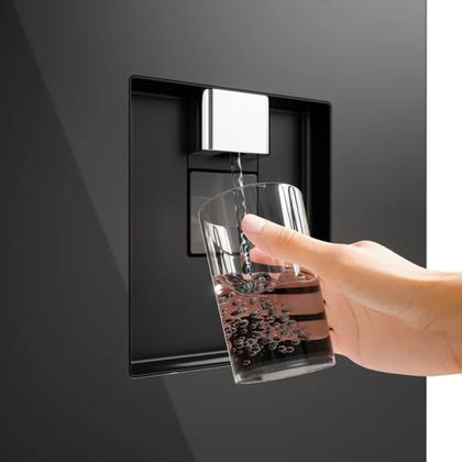 Imagem de Geladeira Panasonic DB99 French Door 618 Litros Vidro Preta