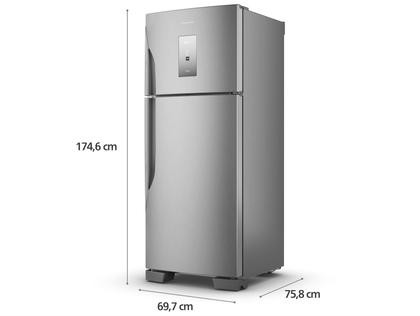 Imagem de Geladeira Panasonic Duplex Frost Free 435L A+++ Aço Escovado - NR-BT56BD4X