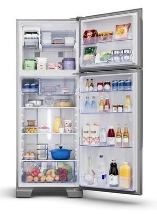 Imagem de Geladeira Panasonic Duplex Frost Free 483L Inverter A+++ Aço Escovado NR-BT71PV4XB