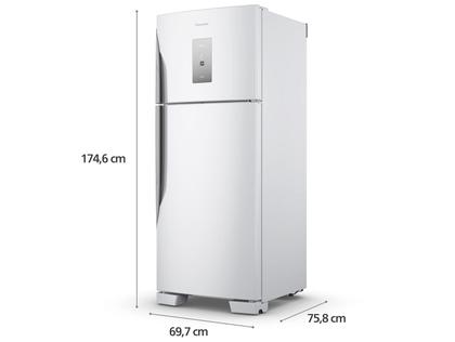 Imagem de Geladeira Panasonic Duplex Frost Free Antibacteria Ag A+++ 435 Litros Branca NR-BT56PD4WA 110V