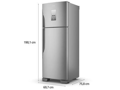 Imagem de Geladeira Panasonic Duplex Frost Free Inverter A+++ 483 Litros Aço Escovado BT71PV4XB 220V