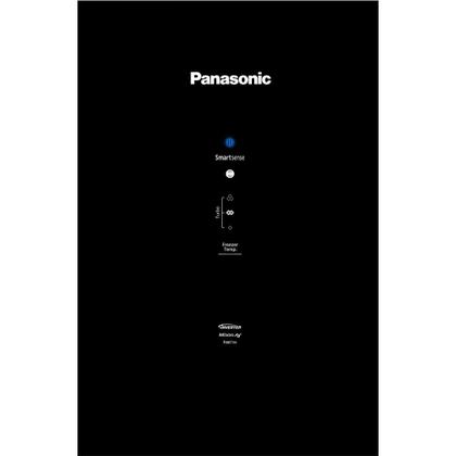 Imagem de Geladeira Panasonic Frost Free 397L A+++ Black Glass - NR-BB41GV1B