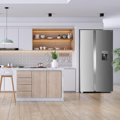 Imagem de Geladeira Philco Side By Side Eco Inverter 434L Inox 220V