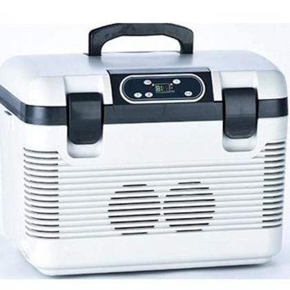 Imagem de Geladeira Portátil 19L Mini Cooler 12V ou 220V Frigobar Multiuso para Casa, Carro e Barco com Função Aquecer e Resfriar. Motor Home Acampamento