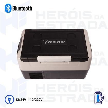 Imagem de Geladeira Portátil 35 Litros Quadrivolt 12-24v110-220v Resfri Ar