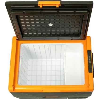 Imagem de Geladeira Portátil Black Para Caminhão 65 Litros 12V/24V Elber Camping Trailer Motorhome Carro Van