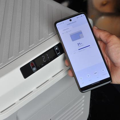Imagem de Geladeira Portátil Caminhão 25 Litros 12v 24v App Bluetooth Elber