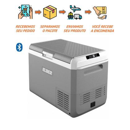 Imagem de Geladeira Portátil Elber 50L Quadrivolt Bluetooth Ipx4 Fonte