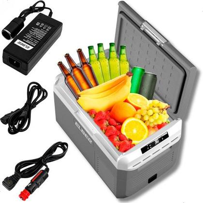 Imagem de Geladeira Portátil Elber 50lts 12v Bluetooth Lancha Caminhão