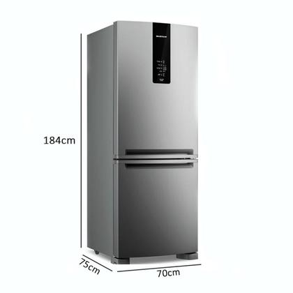 Imagem de Geladeira Refrigerador Brastemp 447 Litros Inverse Frost Free BRE57FK