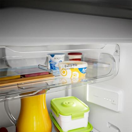 Imagem de Geladeira/Refrigerador Brastemp CRM44MK 377 Litros - Frost Free, 2 Portas, Inox