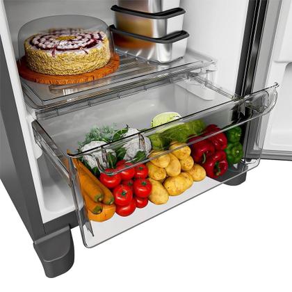 Imagem de Geladeira/Refrigerador Brastemp CRM44MK 377 Litros - Frost Free, 2 Portas, Inox