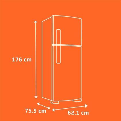 Imagem de Geladeira/Refrigerador Brastemp Duplex 375L BRM44HB  Frost Free, 2 Portas, Compartimento Extrafrio Fresh Zone, Branco,
