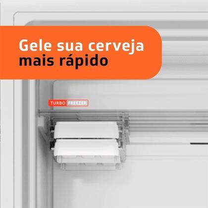Imagem de Geladeira/Refrigerador Brastemp Duplex 375L BRM44HB  Frost Free, 2 Portas, Compartimento Extrafrio Fresh Zone, Branco,