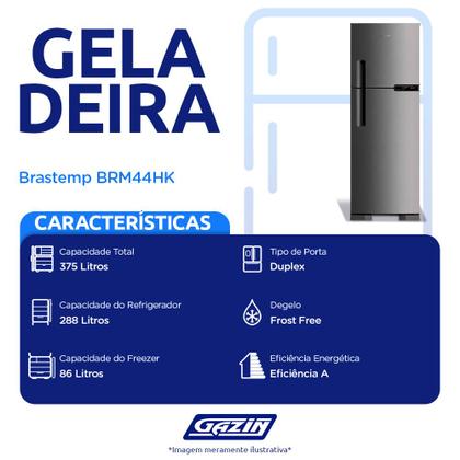 Imagem de Geladeira/Refrigerador Brastemp Frost Free 2 Portas 375 Litros BRM44HK