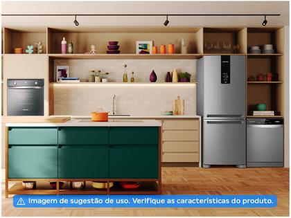Imagem de Geladeira/Refrigerador Brastemp Frost Free Duplex Prata 447L BRE57FK