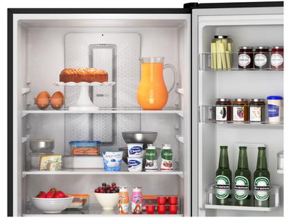 Imagem de Geladeira/Refrigerador Brastemp Frost Free Duplex Preta 447L BRE57FE