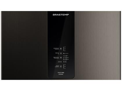 Imagem de Geladeira/Refrigerador Brastemp Frost Free Duplex Preta 447L BRE57FE