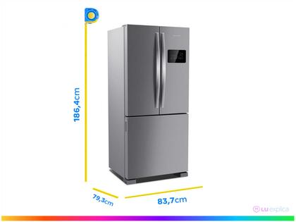 Geladeira/Refrigerador Brastemp Frost Free French Door 554L BRO85 Imagem de Geladeira/Refrigerador Brastemp Frost Free French Door 554L BRO85