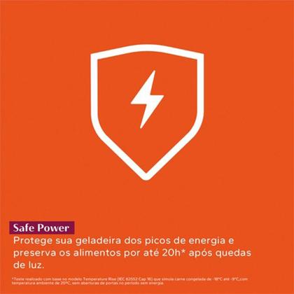 Imagem de Geladeira / Refrigerador Brastemp Frost Free Inverse BRE57FB, 447 Litros, Branca