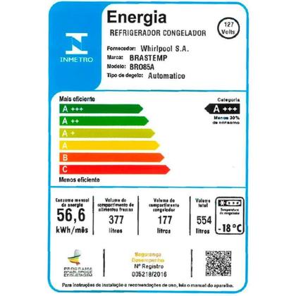 Imagem de Geladeira/Refrigerador Brastemp Frost Free inverter 554L