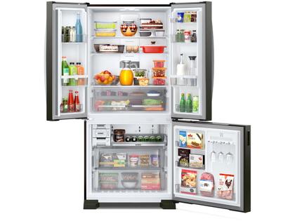 Imagem de Geladeira/Refrigerador Brastemp Frost Free Side by Side Black Inox 554L BRO85AE