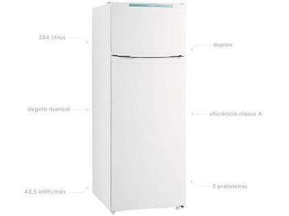Imagem de Geladeira/Refrigerador Consul Cycle Defrost Duplex - Branca 334L CRD37 EBANA