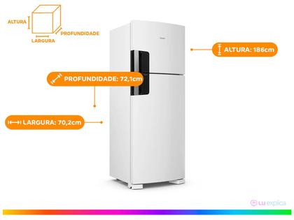 Imagem de Geladeira/Refrigerador Consul Frost Free Duplex Branca 451L CRM53FB