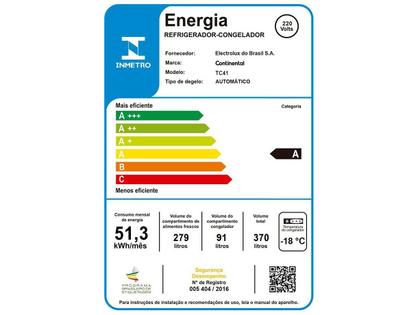 Imagem de Geladeira/Refrigerador Continental Frost Free