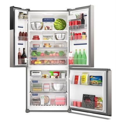 Imagem de Geladeira Refrigerador Electrolux Efficient 3 Portas 590L Inox IM8S