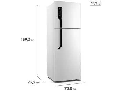 Imagem de Geladeira/Refrigerador Electrolux Frost Free Duplex Branco 480L Efficient