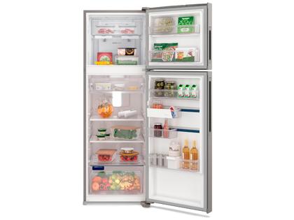 Geladeira/Refrigerador Electrolux Frost Free Duplex Inox Look 390L Efficient AutoSense IF43S Imagem de Geladeira/Refrigerador Electrolux Frost Free Duplex Inox Look 390L Efficient AutoSense IF43S