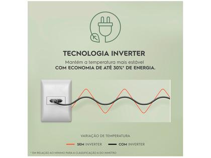 Geladeira/Refrigerador Electrolux Frost Free Duplex Inox Look 390L Efficient AutoSense IF43S Imagem de Geladeira/Refrigerador Electrolux Frost Free Duplex Inox Look 390L Efficient AutoSense IF43S