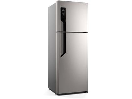 Geladeira/Refrigerador Electrolux Frost Free Duplex Inox Look 480L Efficient TF71S Imagem de Geladeira/Refrigerador Electrolux Frost Free Duplex Inox Look 480L Efficient TF71S