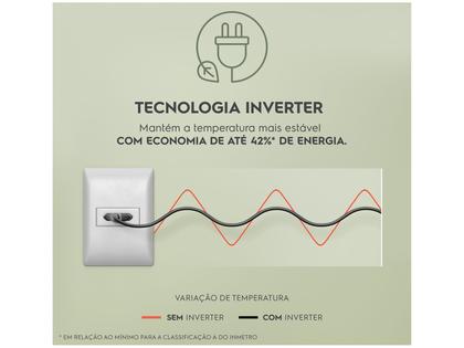 Imagem de Geladeira/Refrigerador Electrolux Frost Free Inverse Branca 490L Efficient AutoSense IB7