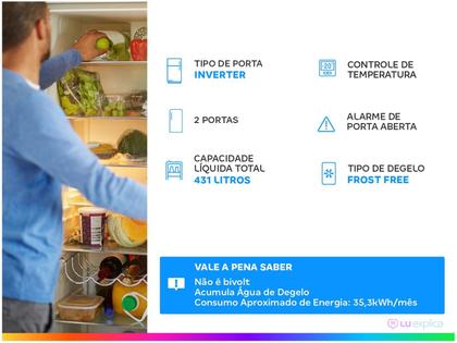 Imagem de Geladeira/Refrigerador Electrolux Frost Free