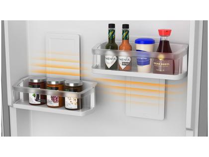 Imagem de Geladeira/Refrigerador Frost Free Duplex Preta 447L BRE57FE