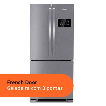 Imagem de Geladeira Refrigerador Frost Free French Door 554 Litros BRO85AK Brastemp