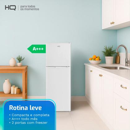 Imagem de Geladeira Refrigerador HQ Defrost 150 Litros Branco HQ-150RDF 127V