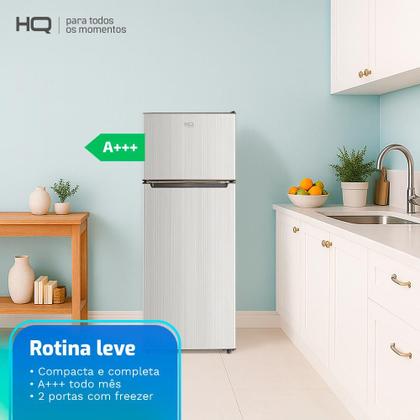 Imagem de Geladeira Refrigerador HQ Defrost 230 Litros HQ-230RDF