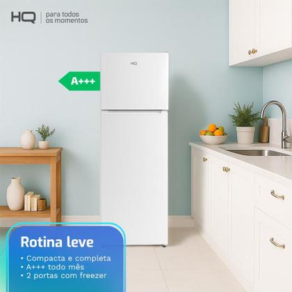Imagem de Geladeira Refrigerador HQ Defrost 290 Litros Branco HQ-290RDF 220V