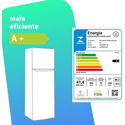 Imagem de Geladeira Refrigerador HQ Frost Free 360 Litros Branco HQ-360RFF