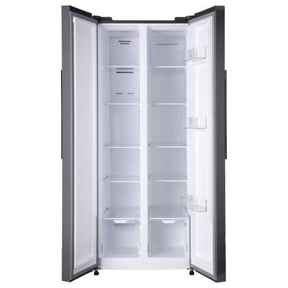 Imagem de Geladeira Refrigerador HQ Frost Free Side By Side 460 Litros Cinza HQ-460SBSFF
