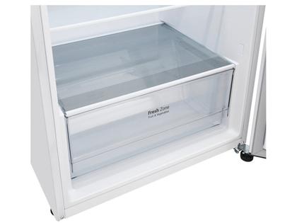 Imagem de Geladeira/Refrigerador LG Frost Free Inox Duplex Branca 375L GN-B372PQW