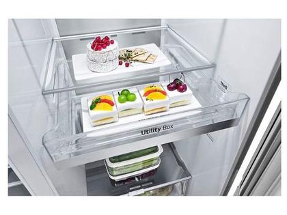 Imagem de Geladeira/Refrigerador LG Frost Free Side by Side 598L com Dispenser de Água GC-X257C