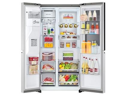 Imagem de Geladeira/Refrigerador LG Frost Free Side by Side 598L com Dispenser de Água GC-X257C