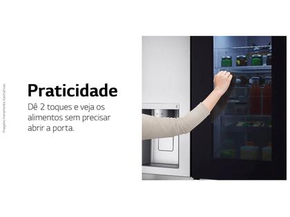 Imagem de Geladeira/Refrigerador LG Frost Free Side by Side 598L com Dispenser de Água GC-X257C